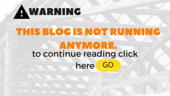 THIS BLOG IS NOT RUNNING ANYMORE.